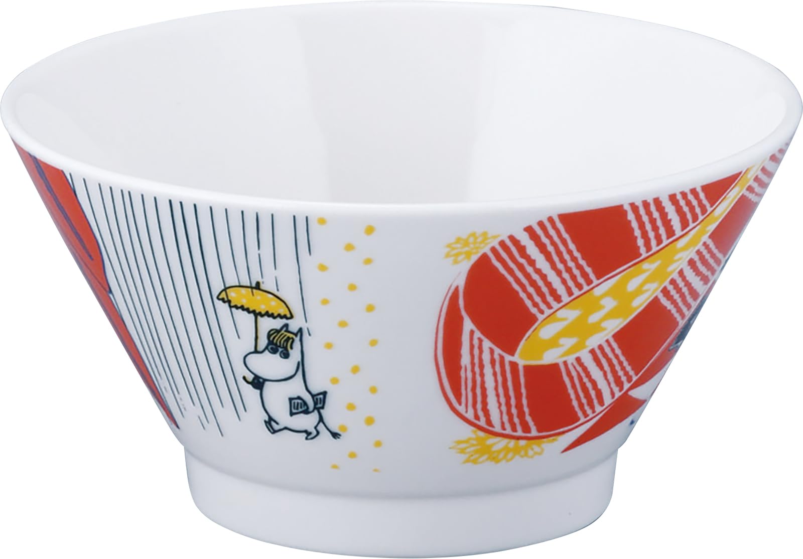 야마카 아이나 리틀미이 MM8502-312 650ml 덮밥 그릇 레드 스칸디나비안 이미지 2