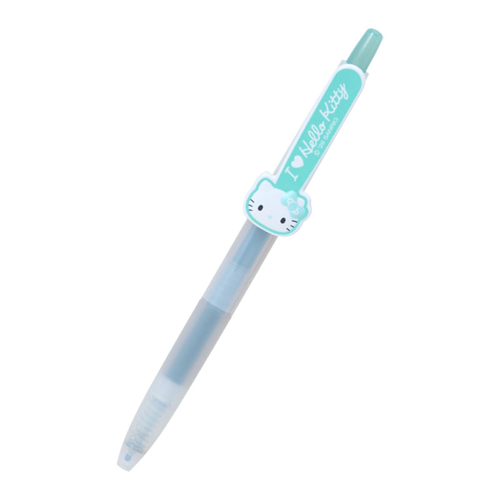 산리오 I Love Hello Kitty 헬로키티 341380 컬러 젤잉크 볼펜 주스 그린