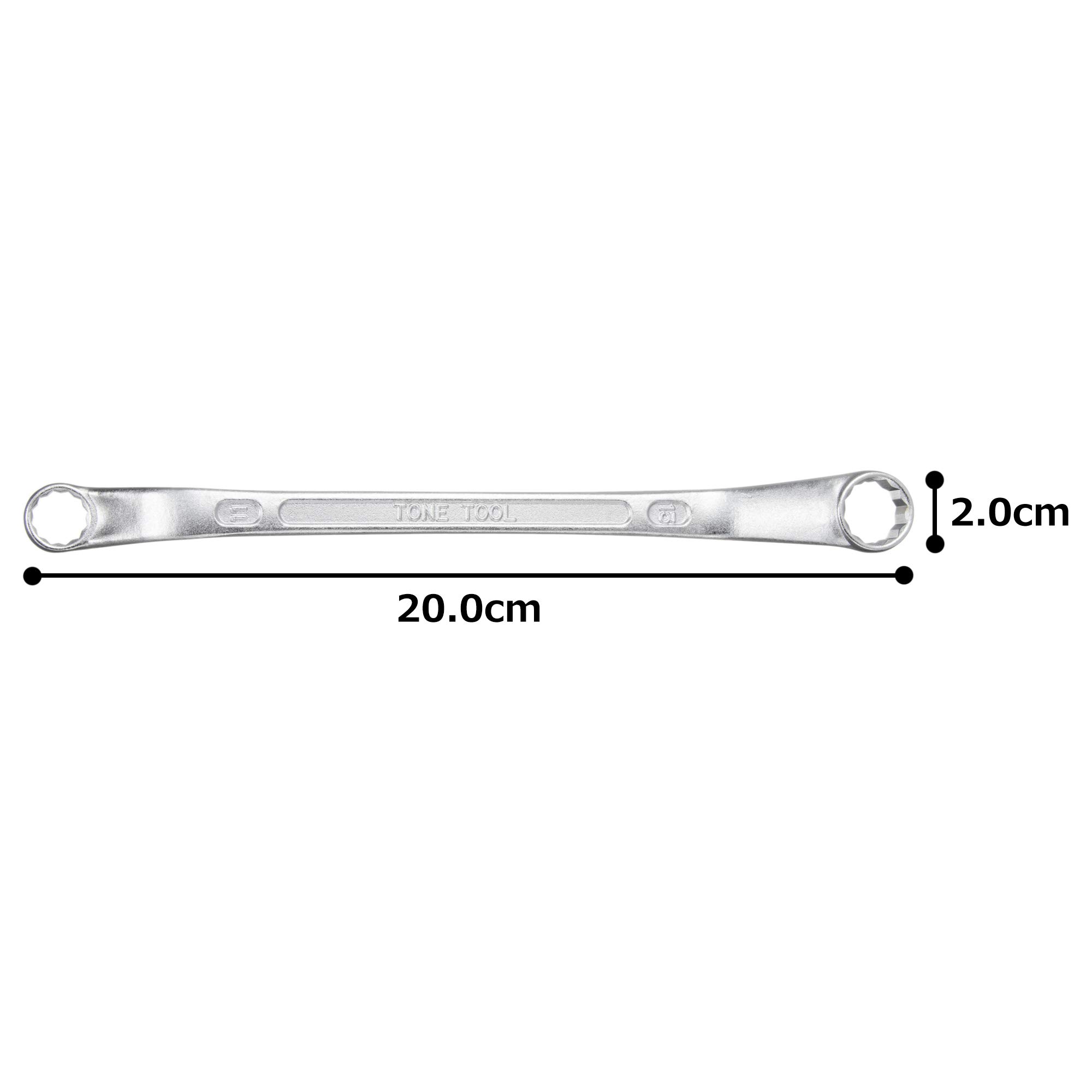 토네 HPM45-1113 11x13mm 45도 롱 옵셋렌치 이미지 6