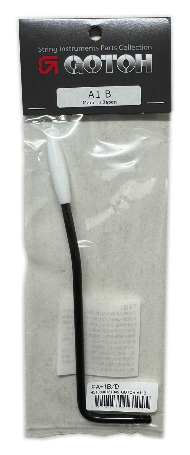 고토 블랙 A1-B 트레몰로 암 5mm 밀리 규격 화이트 캡 φ5 나사식 블랙