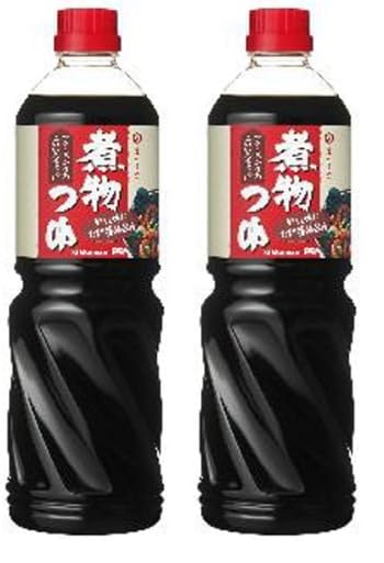 기꼬만 니모노 쯔유 진한맛 1L 2개입 조림용 간장