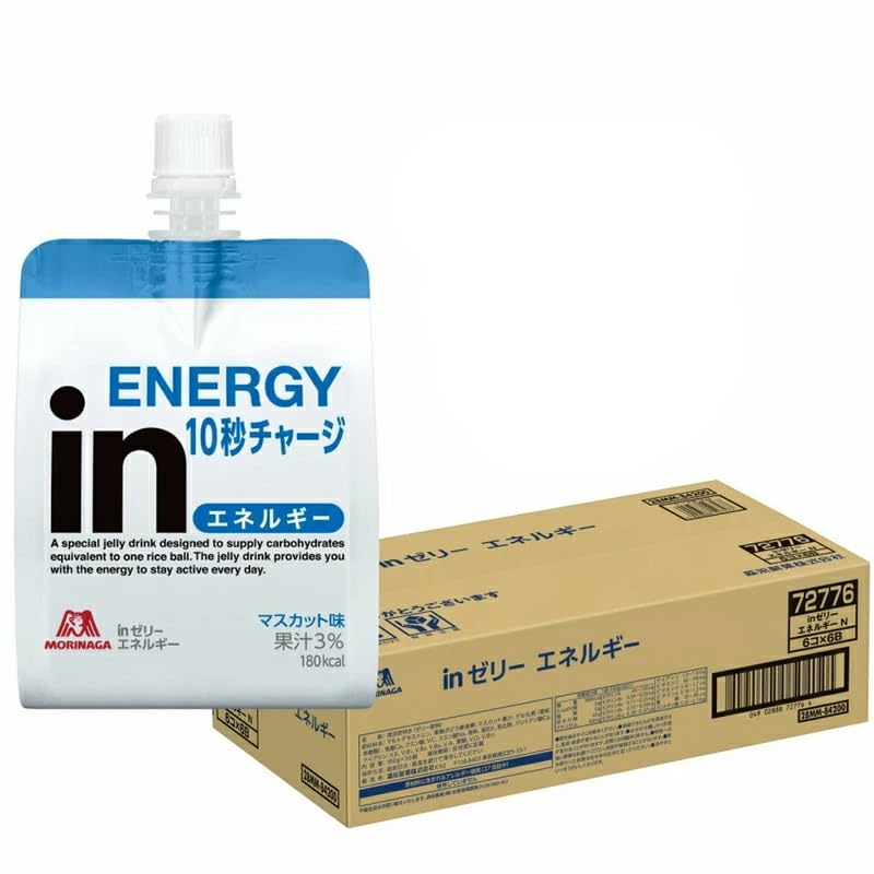 모리나가 in젤리 에너지 180g 36개입 젤리음료