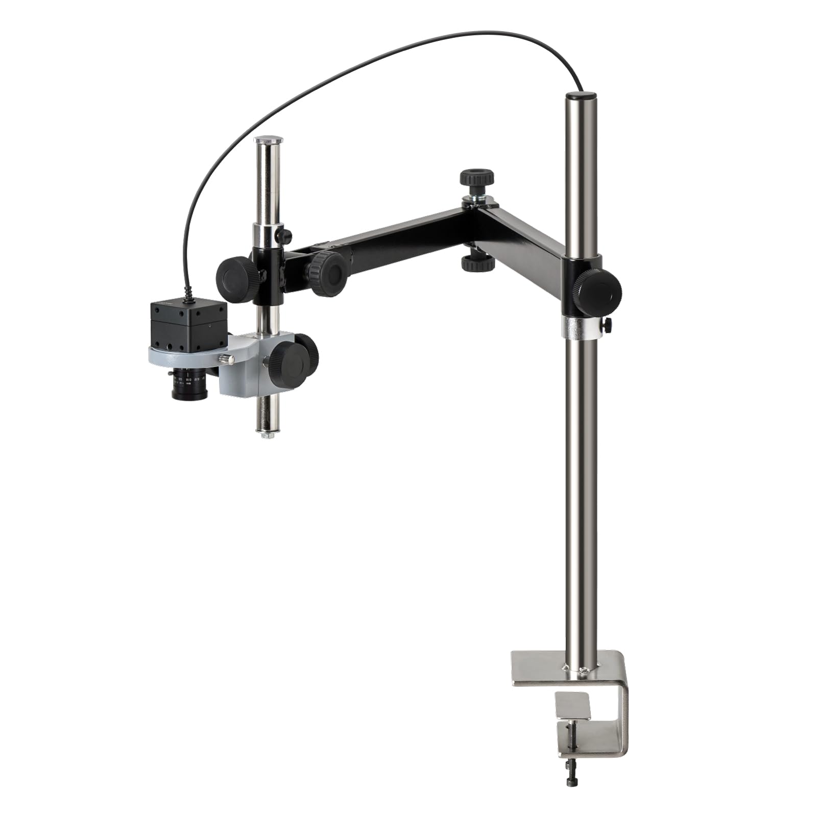 호잔 USB 연결 500만 화소 초점거리 6mm 작동거리 200mm-∞ 롱 암 클램프