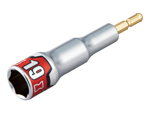 KTC 난공불락 BZP63A-19 19mm 임팩트 육각 소켓 비트 40V 대응