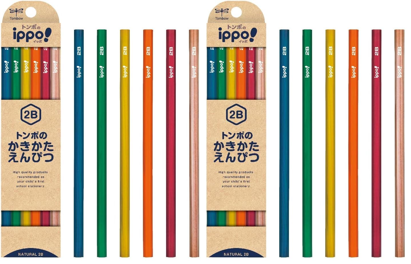 톰보 ippo 내추럴 KB-KNN04-2B 12자루 12 count Pack of 2개