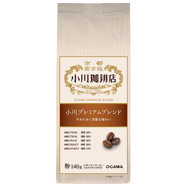 오가와커피 프리미엄 블렌드 분쇄 원두 140g 10봉