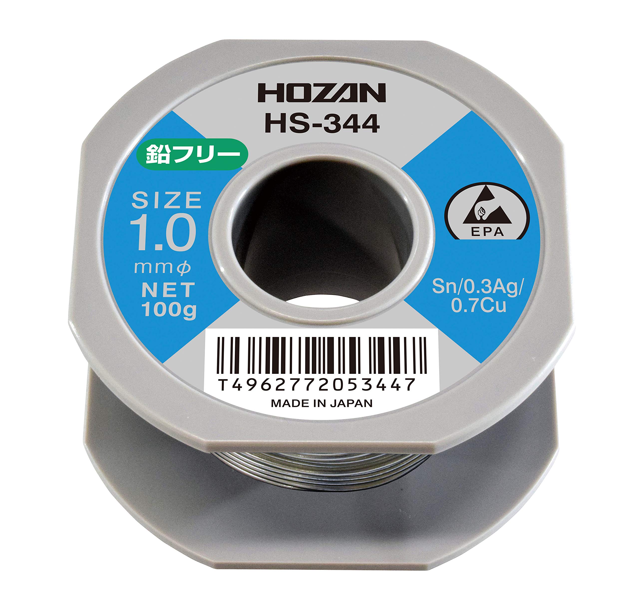 호잔 HS-344 1.0mm 100g 무연납 선경 1.0mmΦ M 중량 100g