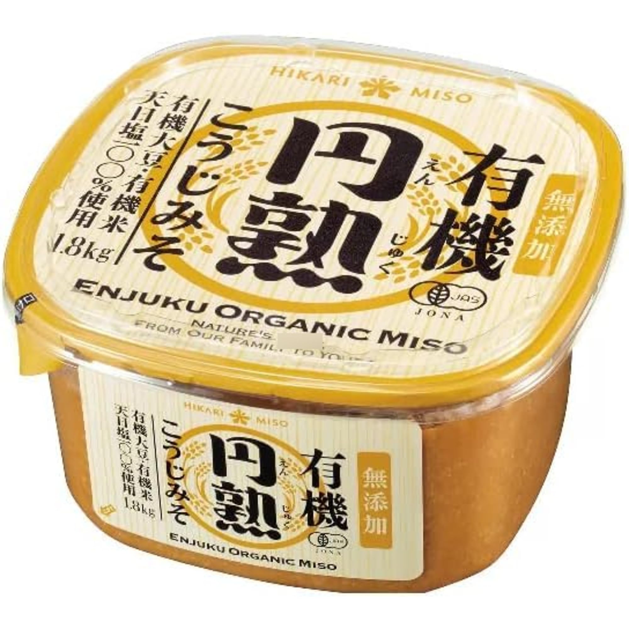 히카리미소 유기농 엔주쿠 코지 된장 1.8kg