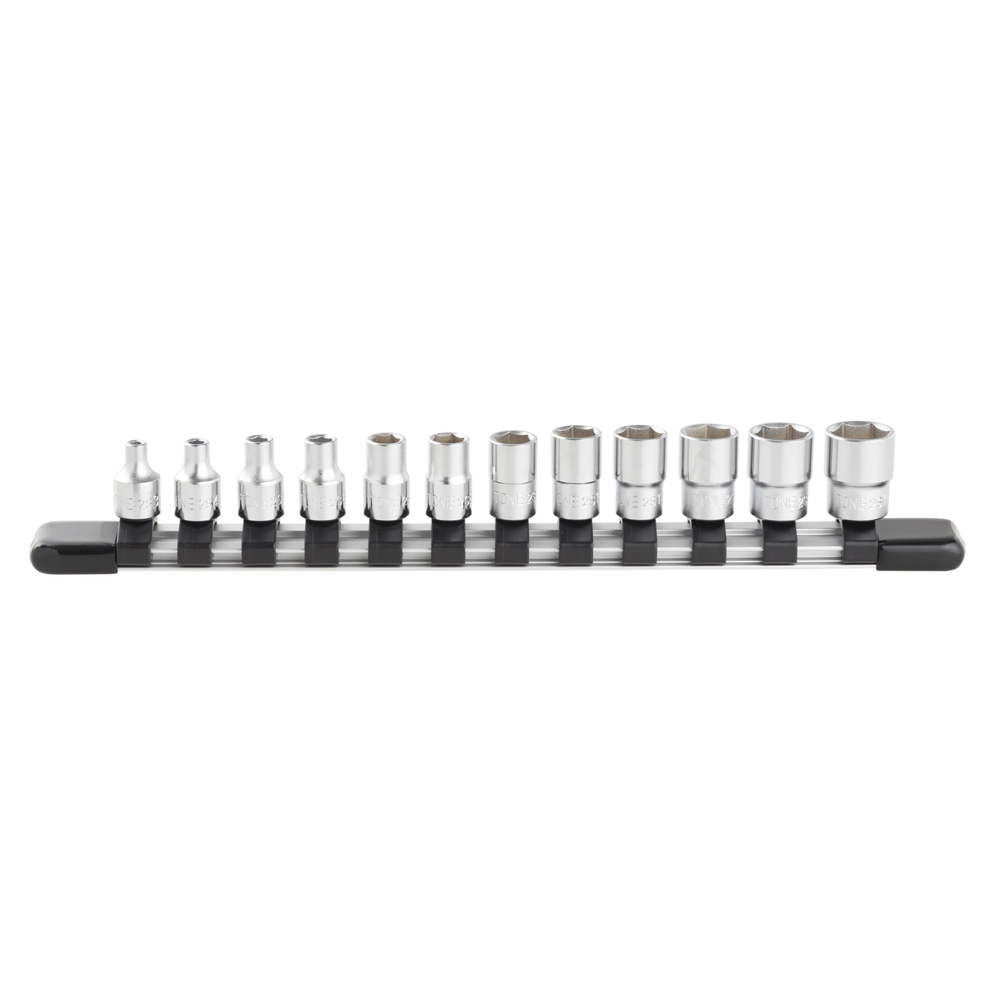 토네 HS212 6각 소켓 세트 6.35mm 12점 홀더포함