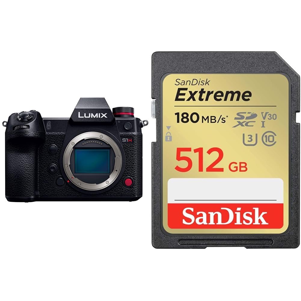 파나소닉 루믹스 블랙 DC-S1H-K 512GB 풀프레임 미러리스 카메라