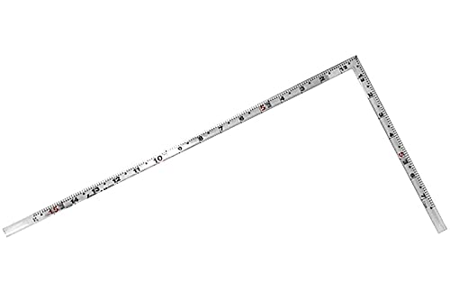 신와 직각자 각후 실버 10555 1척5촌 50cm 병용눈금 학거북