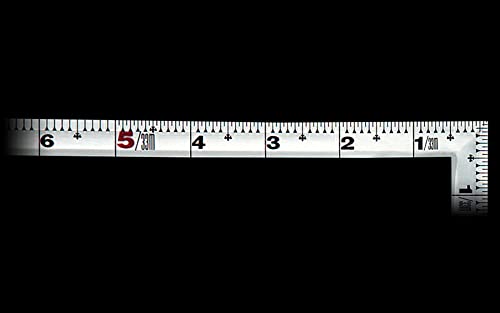 신와 직각자 각후 실버 10555 1척5촌 50cm 병용눈금 학거북 이미지 3