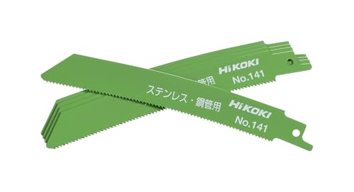 하이코키 만곡 세이버 쏘 블레이드 No.141 150mm 5입 14T 스테인리스용