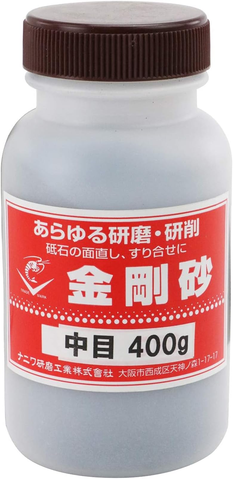 나니와 RA-0120 금강사 중간입자 연마제 400g