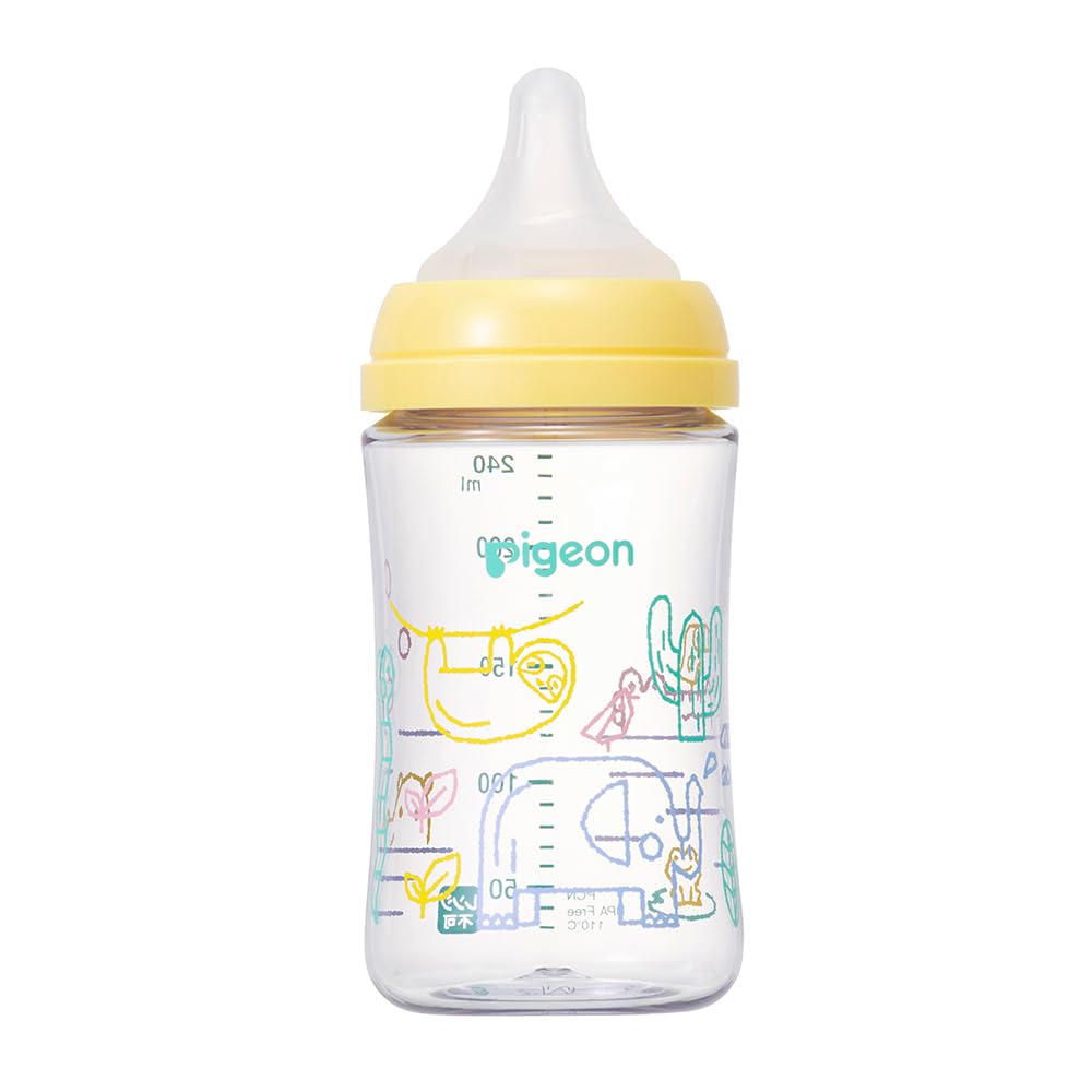 피죤 모유실감 Safari 240ml 젖병 플라스틱 신소재