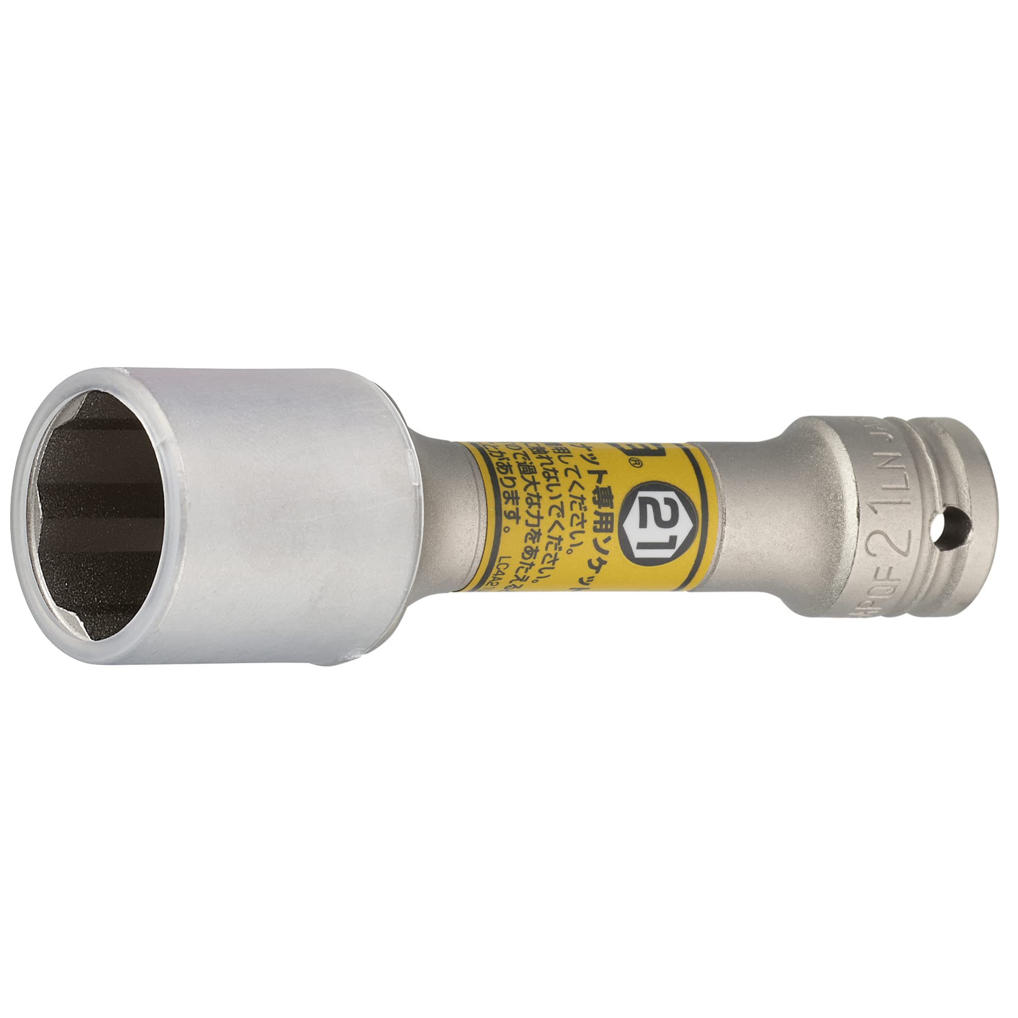 토네 옐로우 3APQF-21LN 21mm 퀵핏 박형 롱 휠너트 소켓 9.5mm