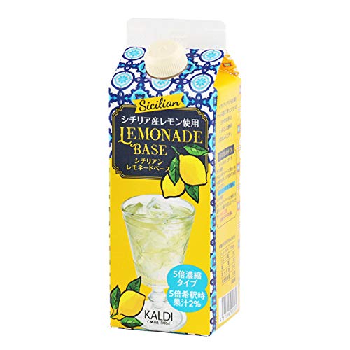 칼디 시칠리안 레몬에이드 베이스 500ml