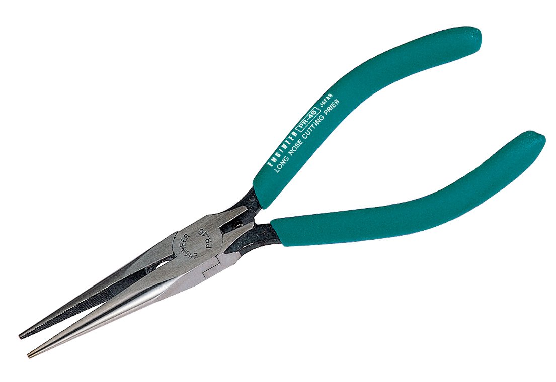 엔지니어 PR-46 160mm 롱노즈 펜치 녹색
