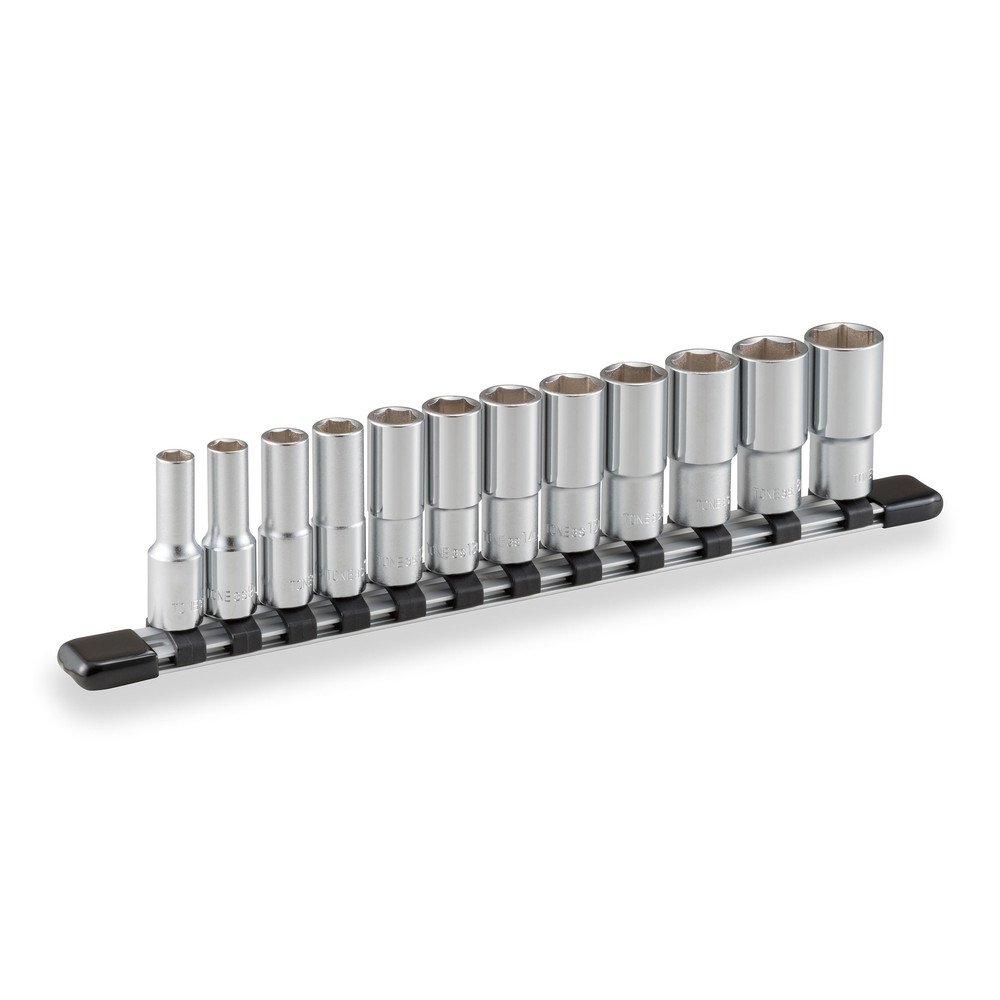 토네 HSL312 6각 9.5mm 딥소켓 세트 12점 홀더포함