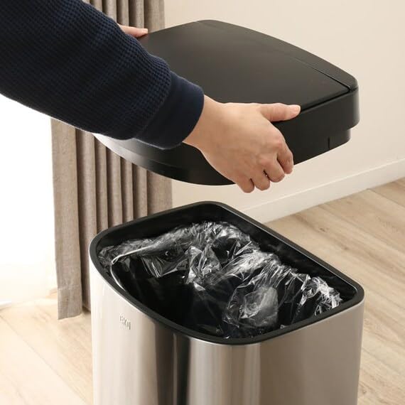니토리 스테인리스 센서 휴지통 35L 8450845 이미지 5