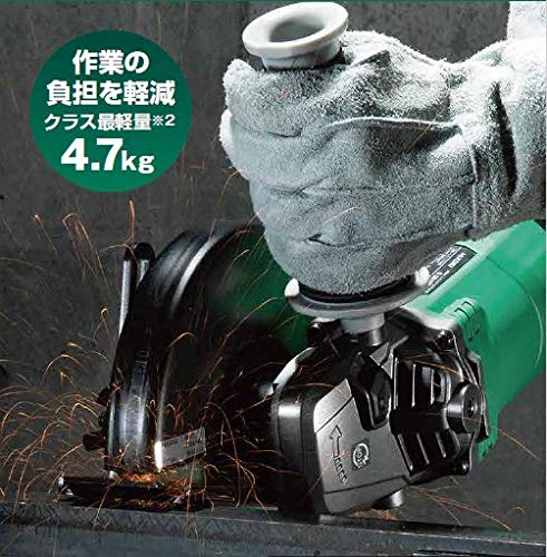 하이코키 G3618DA 180mm 충전 디스크 그라인더 베어툴 본체만 이미지 2