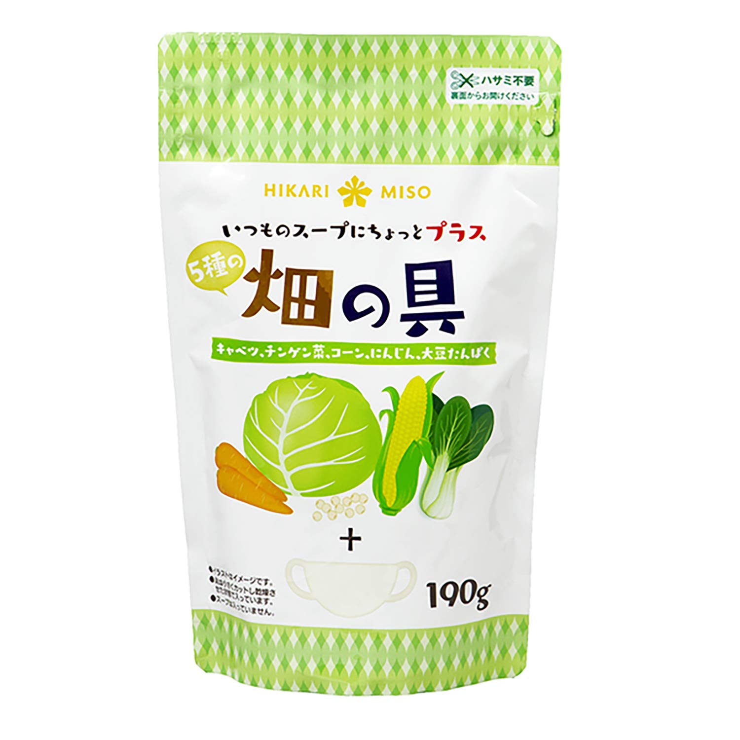 히카리미소 하타케노구 건조야채 190g 10봉 세트