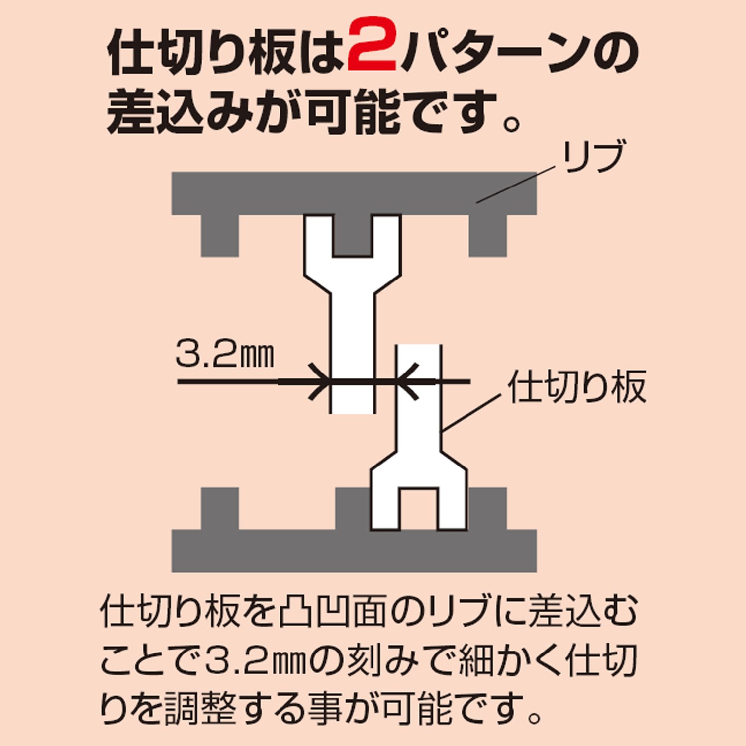 엔지니어 KP-02K 강화형 부품 케이스 투명 207 145 40mm 본체 클리어 이미지 2