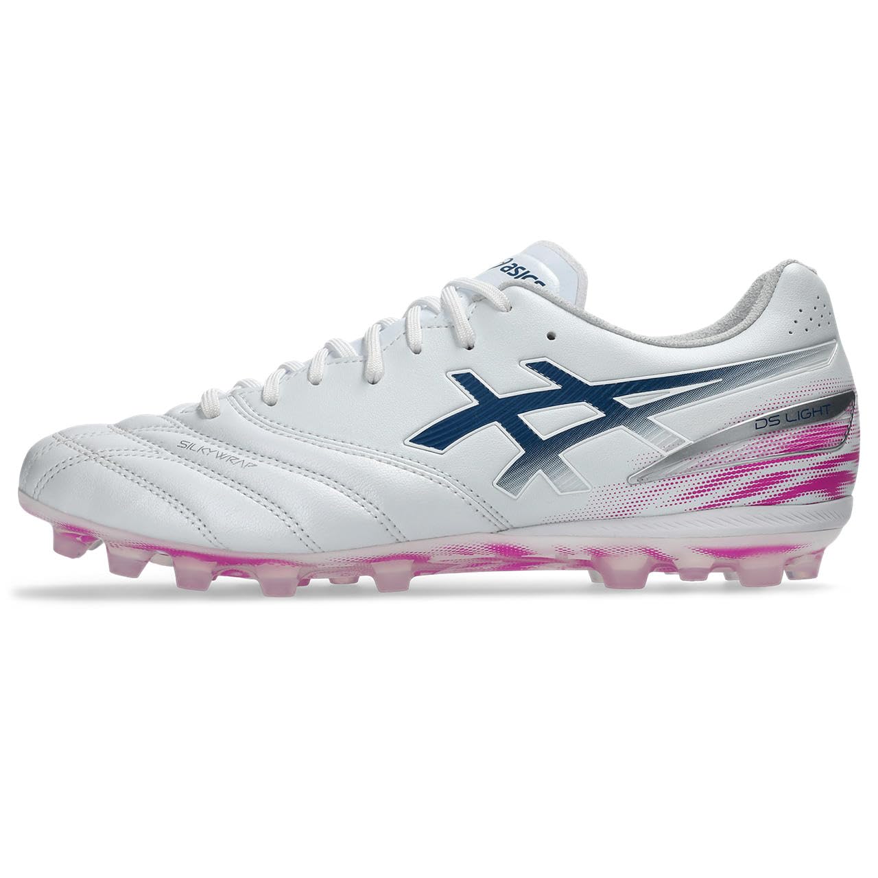 아식스 축구화 DS LIGHT PRO 27.0 cm 2E 101(화이트/디지털 사쿠라) 이미지 5