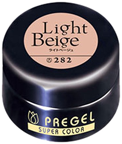 프리젤 슈퍼컬러EX 라이트베이지 PG-SE282 4g 젤네일