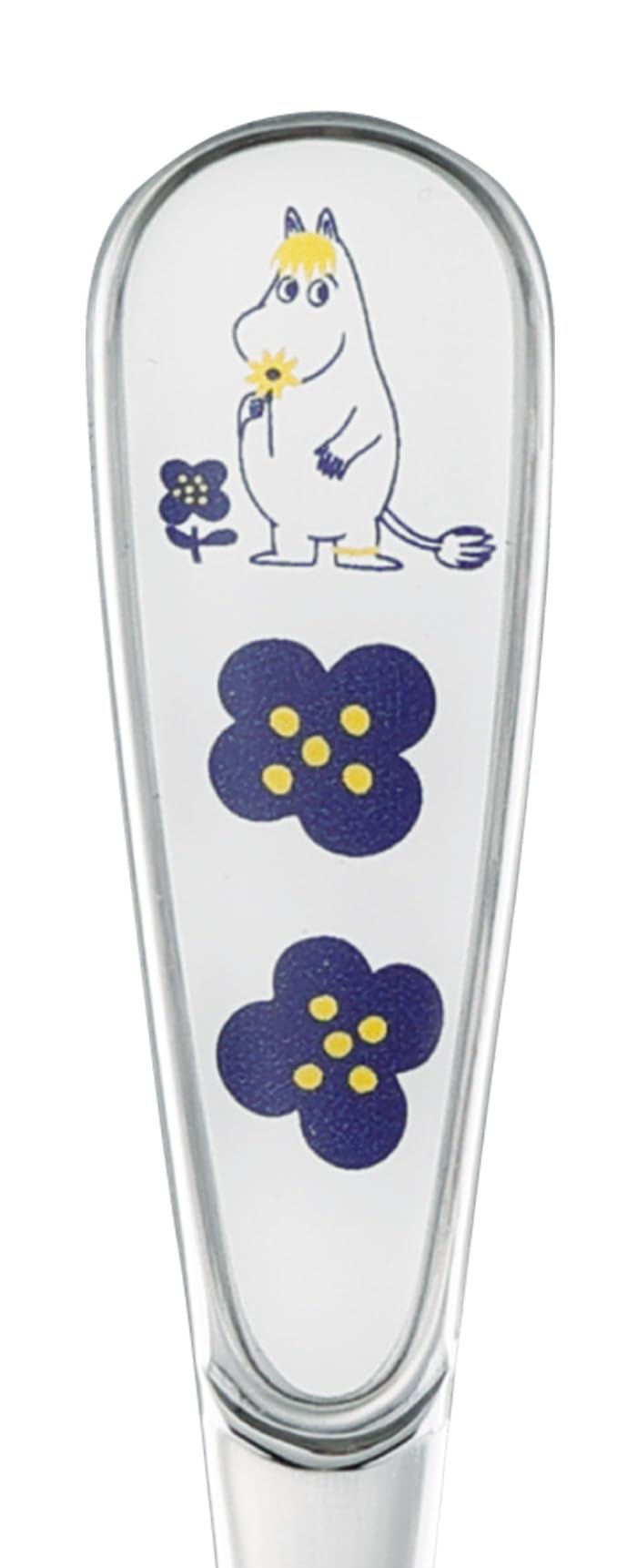 야마카 무민 컬러 시리즈 스노크메이든 MM034-851 14cm 스테인리스 포크 이미지 2