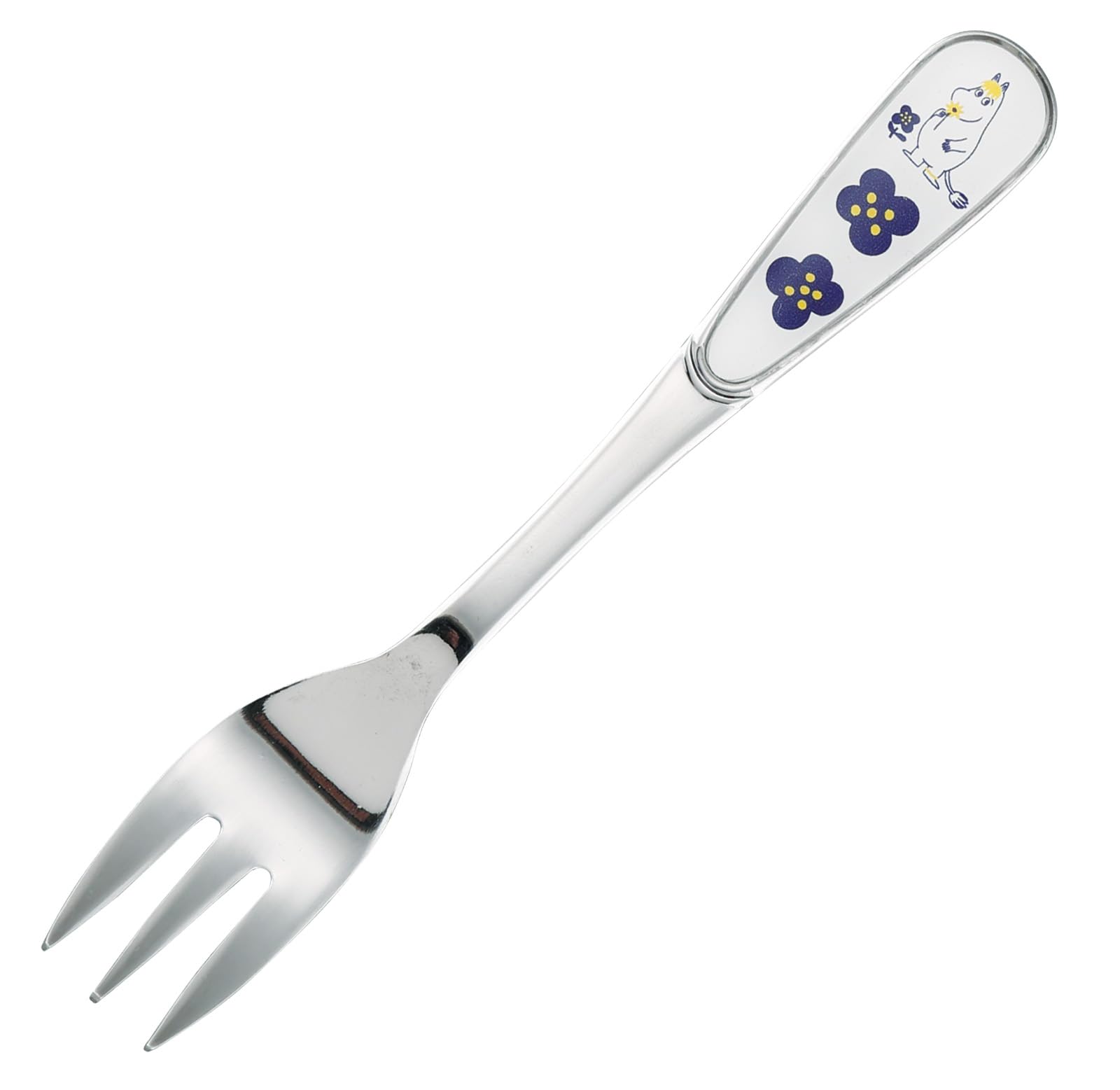 야마카 무민 컬러 시리즈 스노크메이든 MM034-851 14cm 스테인리스 포크