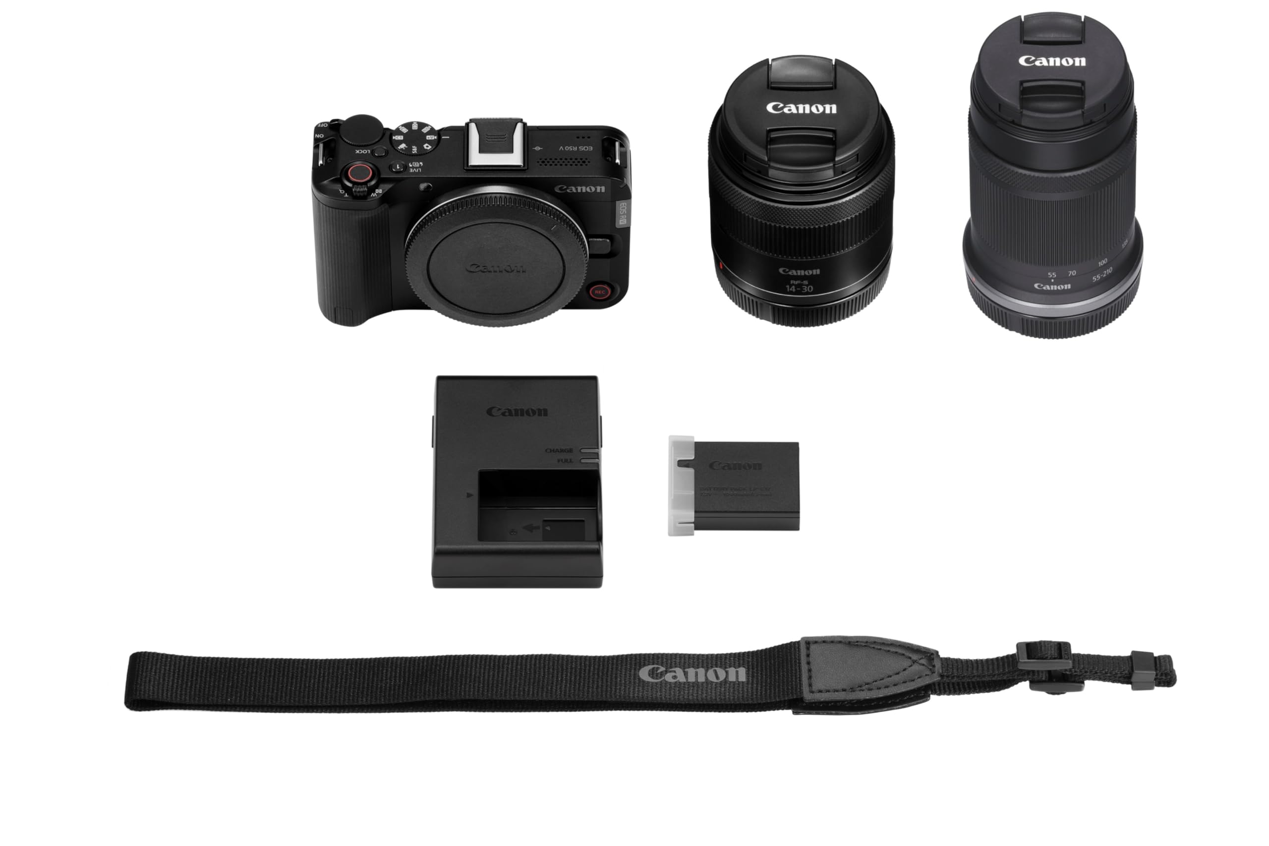 캐논 EOS R50 블랙 더블 줌 키트 미러리스 카메라 이미지 2