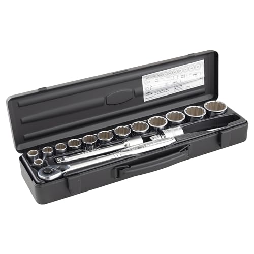 토네 블랙 760MBK 12.7mm 소켓 렌치 세트 17점 이미지 3
