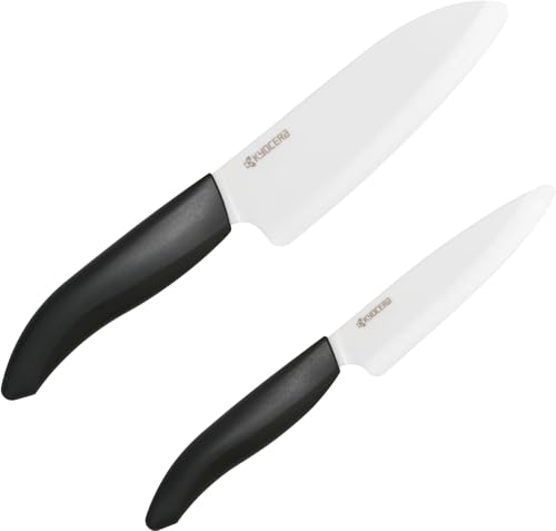 교세라 스마트블랙 GF-B1411SBK-2P-AZ 14cm 11cm 세라믹 칼 2종 세트 이미지 1