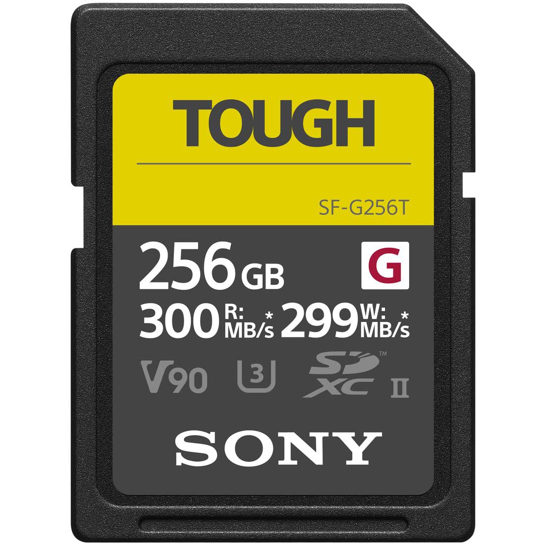 소니 SF-G256T 256GB SDXC 메모리 카드 UHS-II