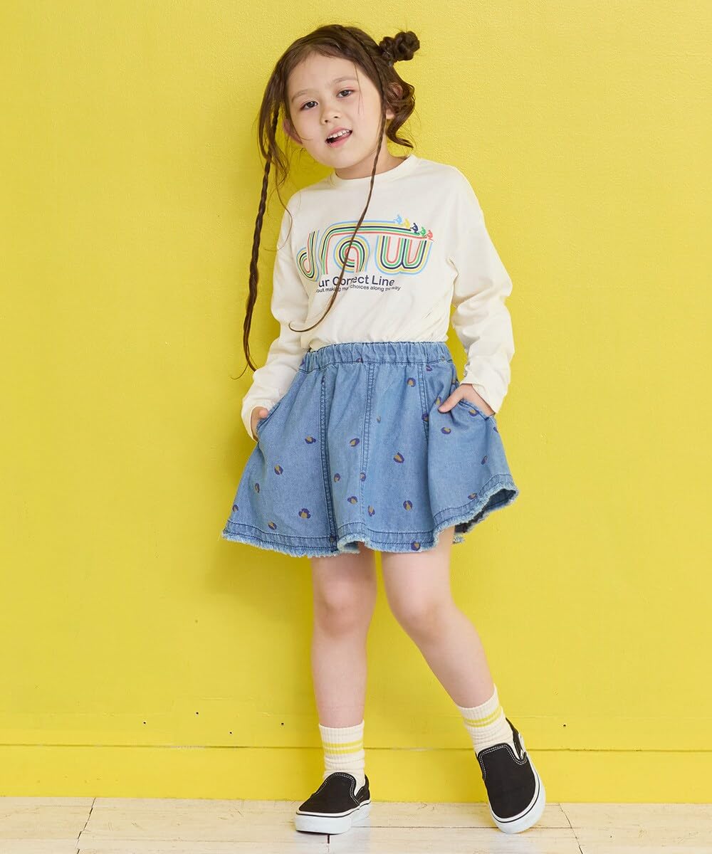 마키즈 그래픽 긴팔 티셔츠 E20 민트 140 이미지 7