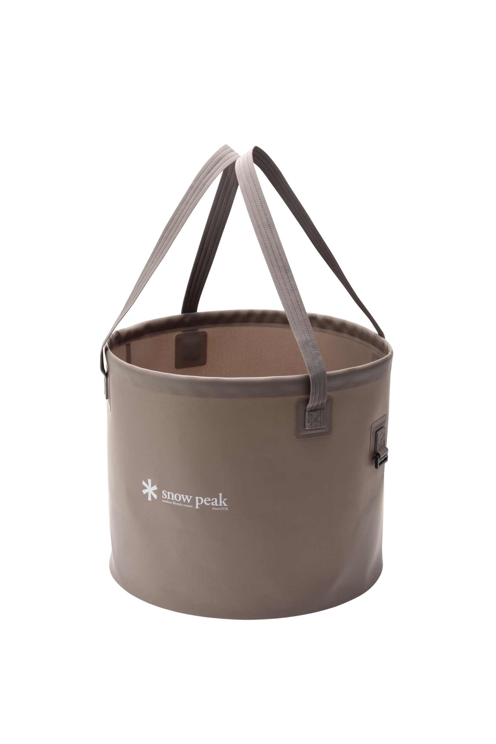 스노우피크 소프트 버킷 25L FP-250 TPU 접이식 캠핑 바구니 이미지 1