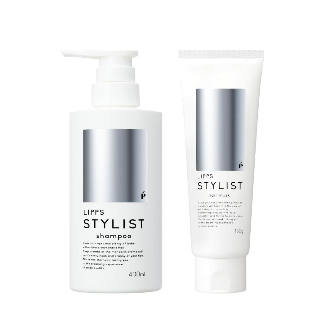 립스 스타일리스트 샴푸 헤어마스크 400ml 150g 데미지 케어 2.샴푸&헤어마스크 세트