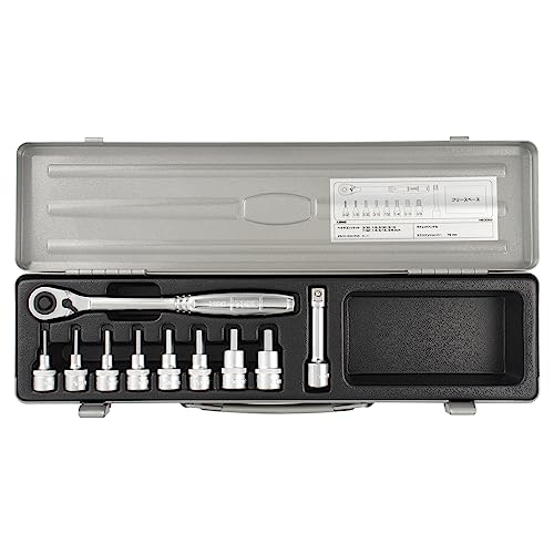 토네 HB3082 9.5mm 헥사곤 소켓 렌치 세트 인치형 10종