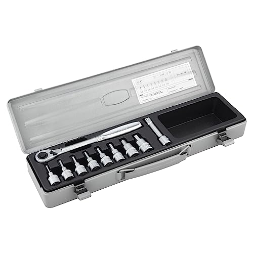 토네 HB3082 9.5mm 헥사곤 소켓 렌치 세트 인치형 10종 이미지 3