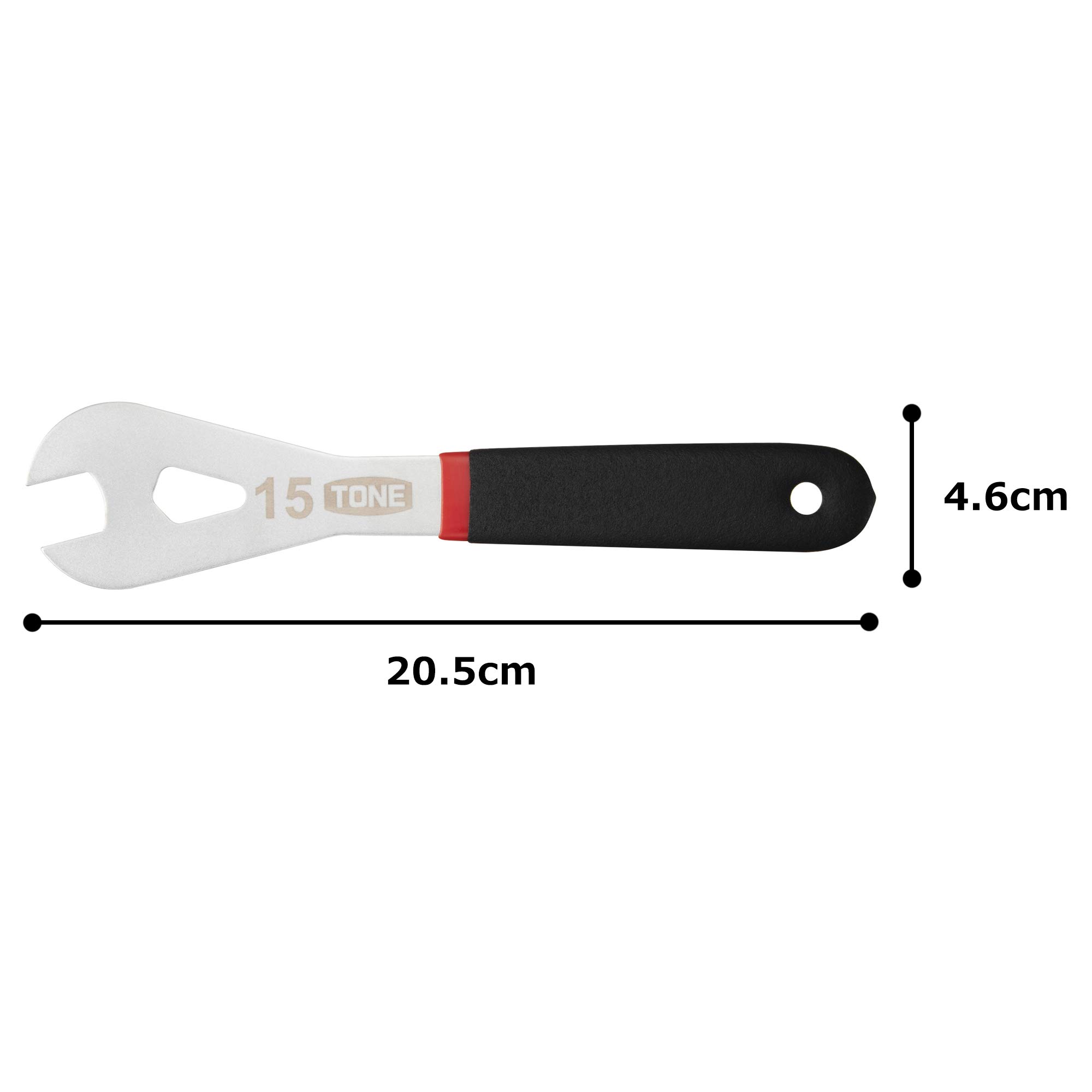 토네 CHCW-15 블랙 15mm 허브 콘 렌치 이미지 5
