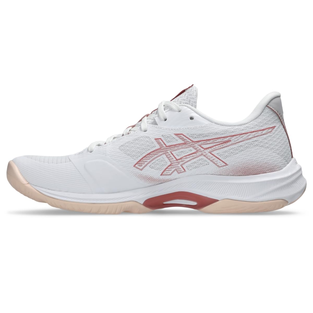 아식스 운동화 넷버너 발리스틱 FF 4 여성용 27.0 cm 화이트/로즈루즈 ASICS 이미지 4