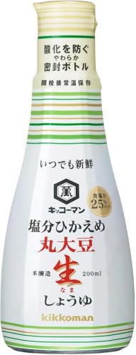 기꼬만 저염 통대두 생간장 200ml 6병