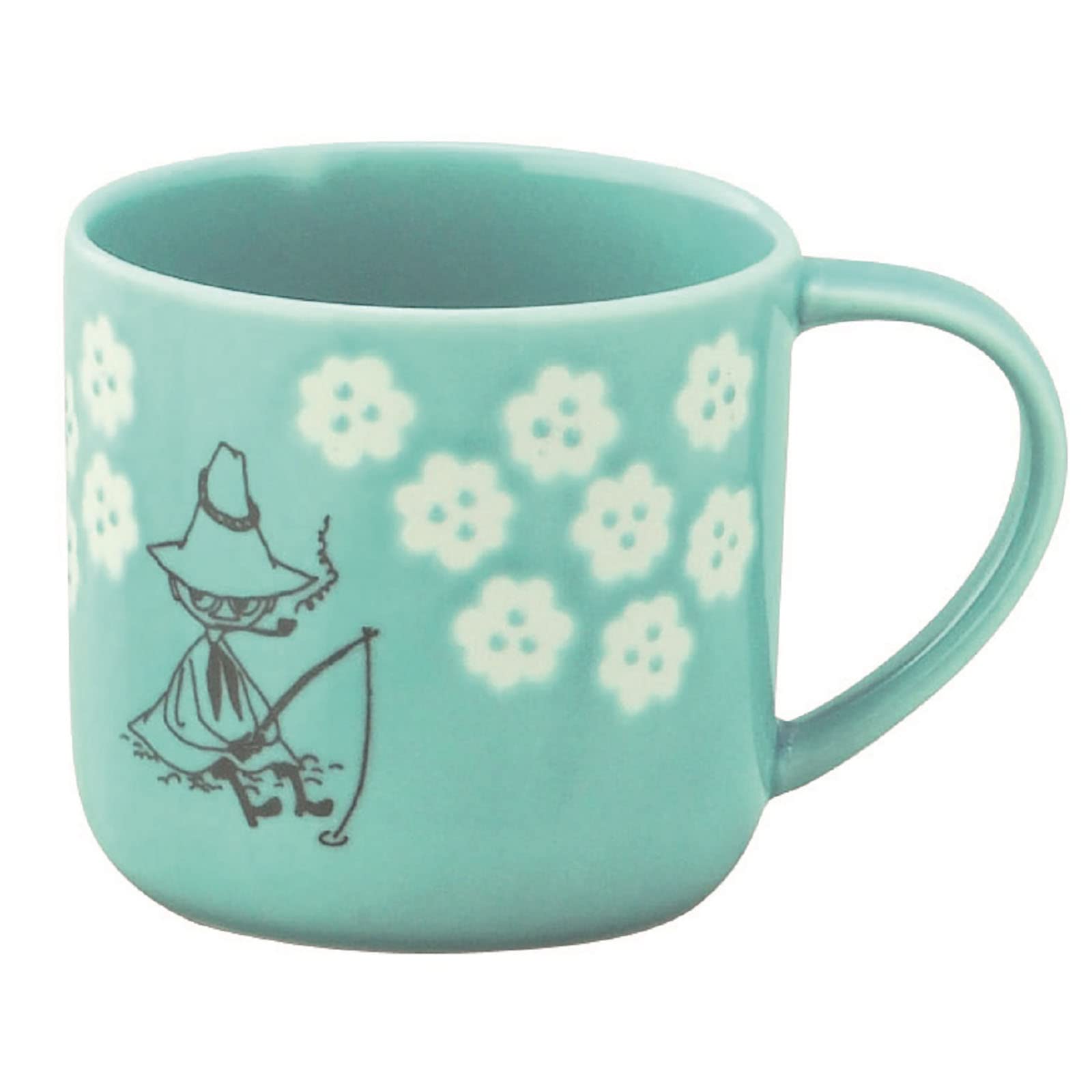 야마카 무민 플로릿 도자기 머그 MM953-11 360ml 21cm 07.머그 스너프킨