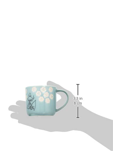 야마카 무민 플로릿 도자기 머그 MM953-11 360ml 21cm 07.머그 스너프킨 이미지 3