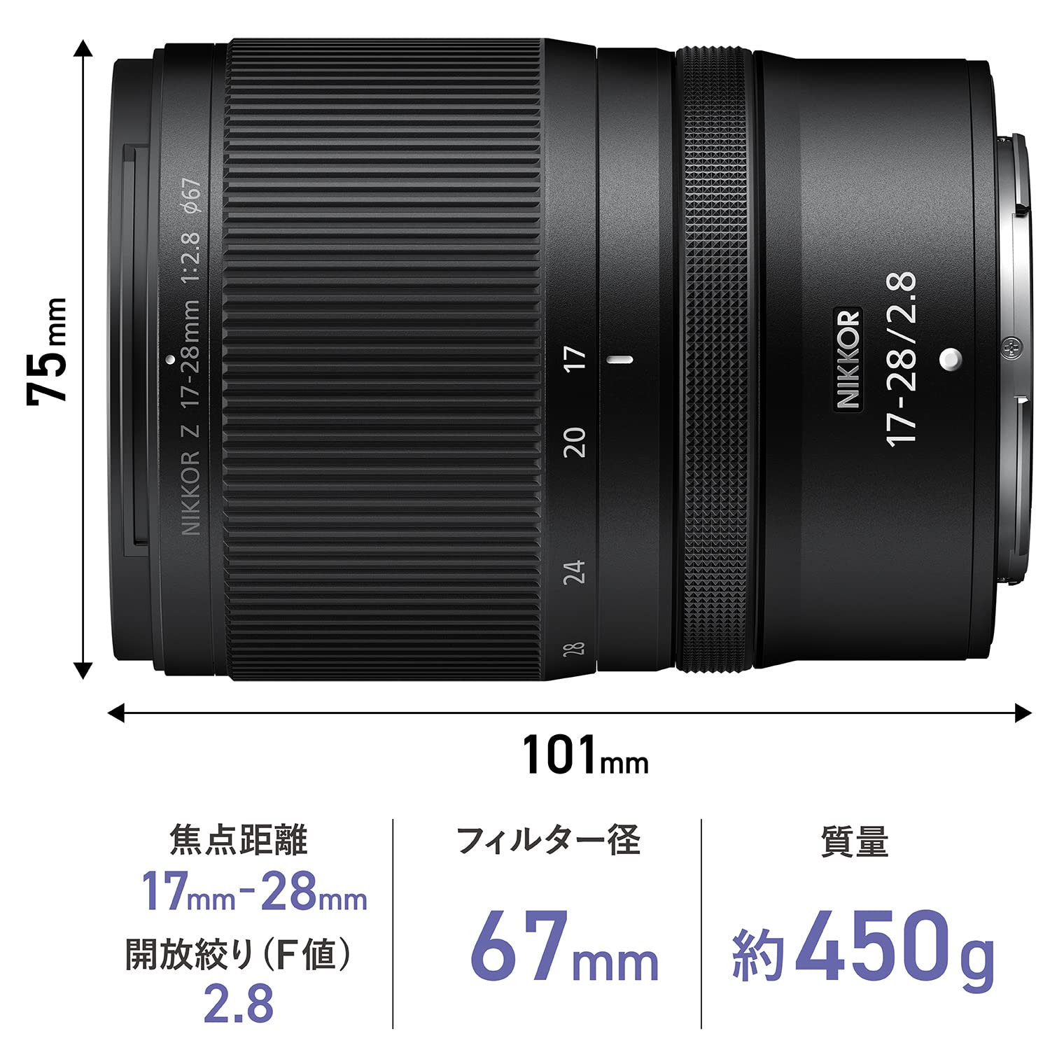 니콘 NIKKOR Z 17-28mm f/2.8 광각 줌렌즈 렌즈 단품 이미지 7