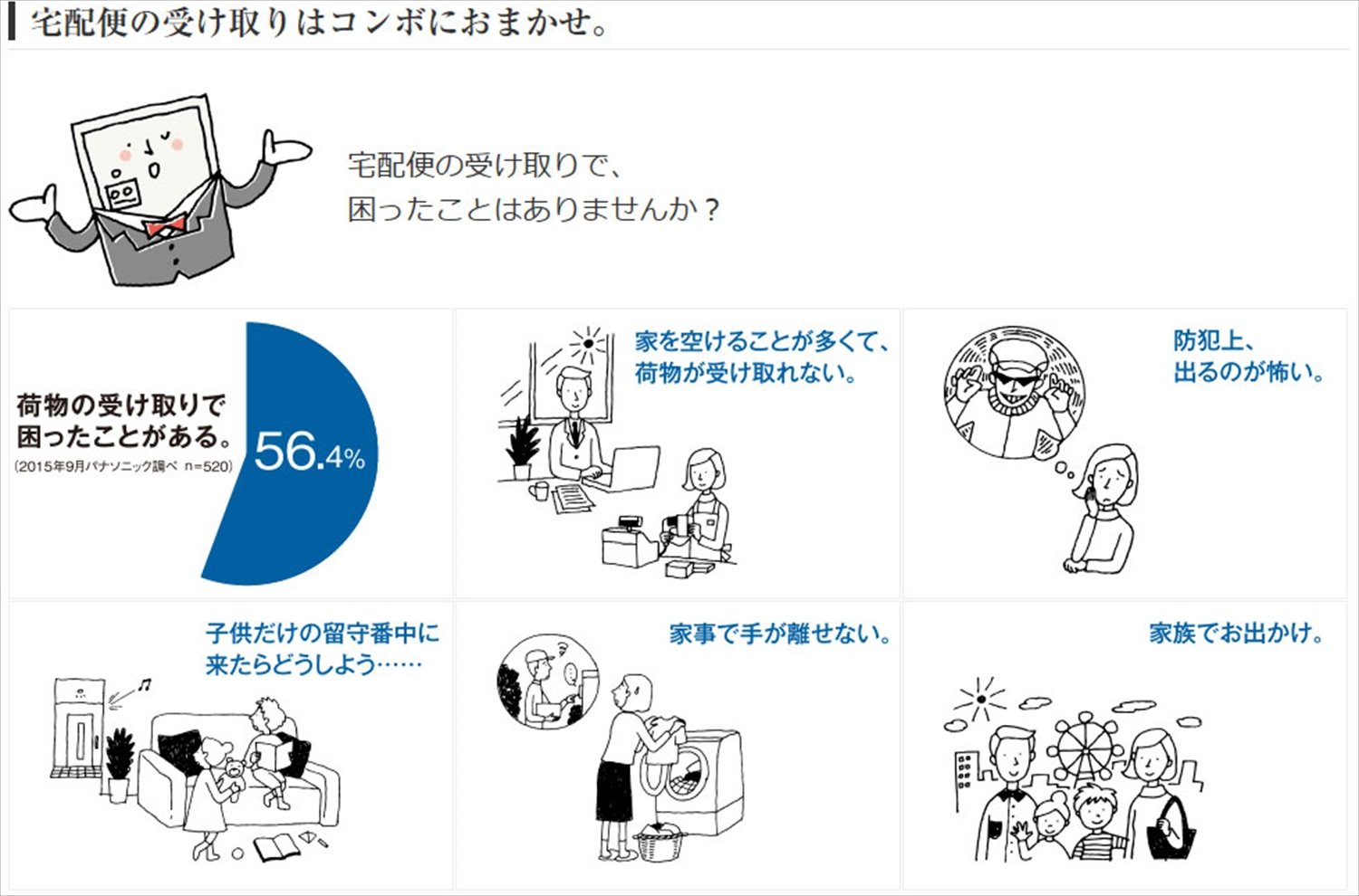 파나소닉 콤보 주철블랙 CTNR4021RTB 미들형 택배함 후면출구 우측열림 이미지 6