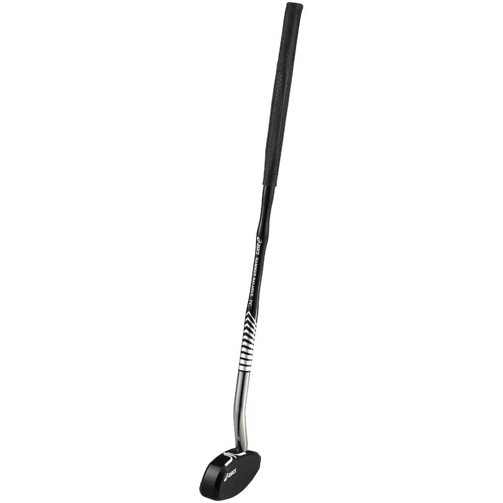 아식스 해머밸런스TC GGG186 일반 우타자용 그라운드골프채 블랙 84cm