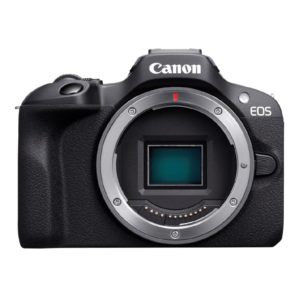 캐논 EOS R100 바디 블랙 미러리스 카메라 APS-C 356g