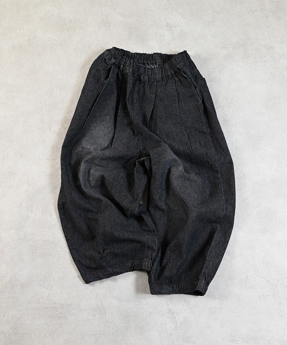마키즈 C20 블루 데님 배럴 팬츠 Ｃ２０블루 80 이미지 2